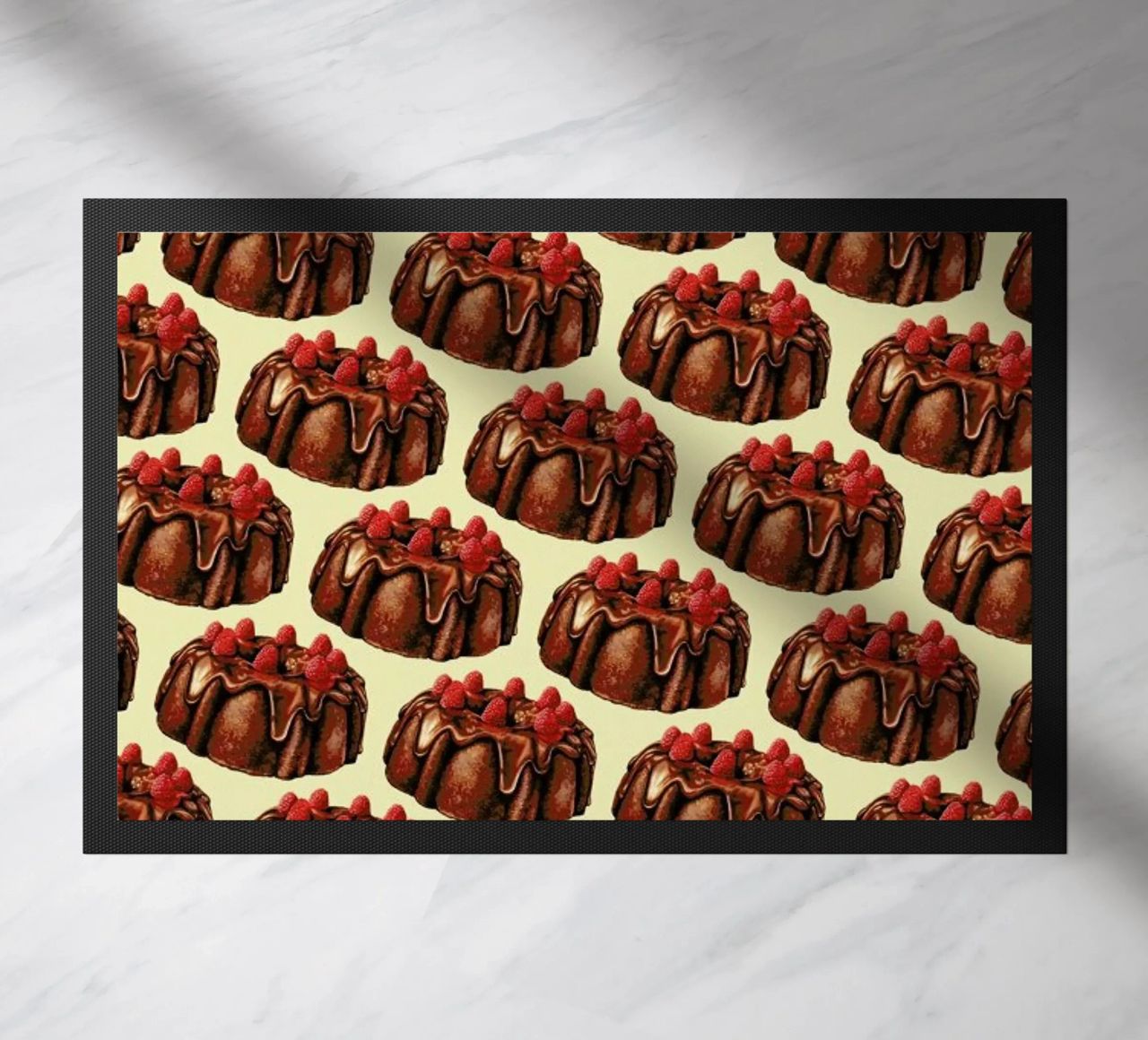 Chocolate Bundt Cake Pattern zerbino da Kelly Gilleran