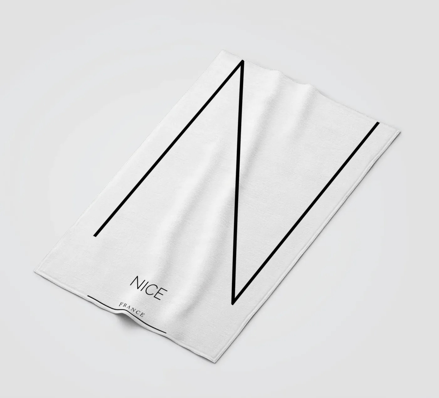 NICE - blanc Fleecedecke von CityLights