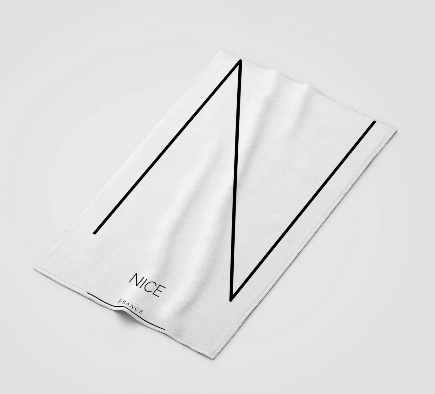 NICE - blanc Fleecedecke von CityLights