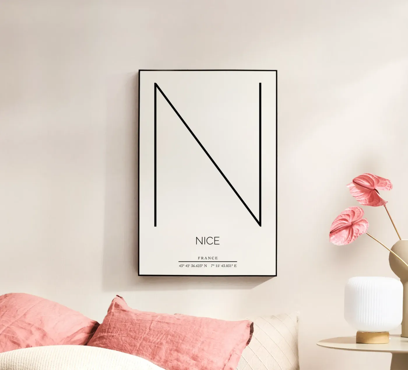 NICE - blanc plexiglas de CityLights