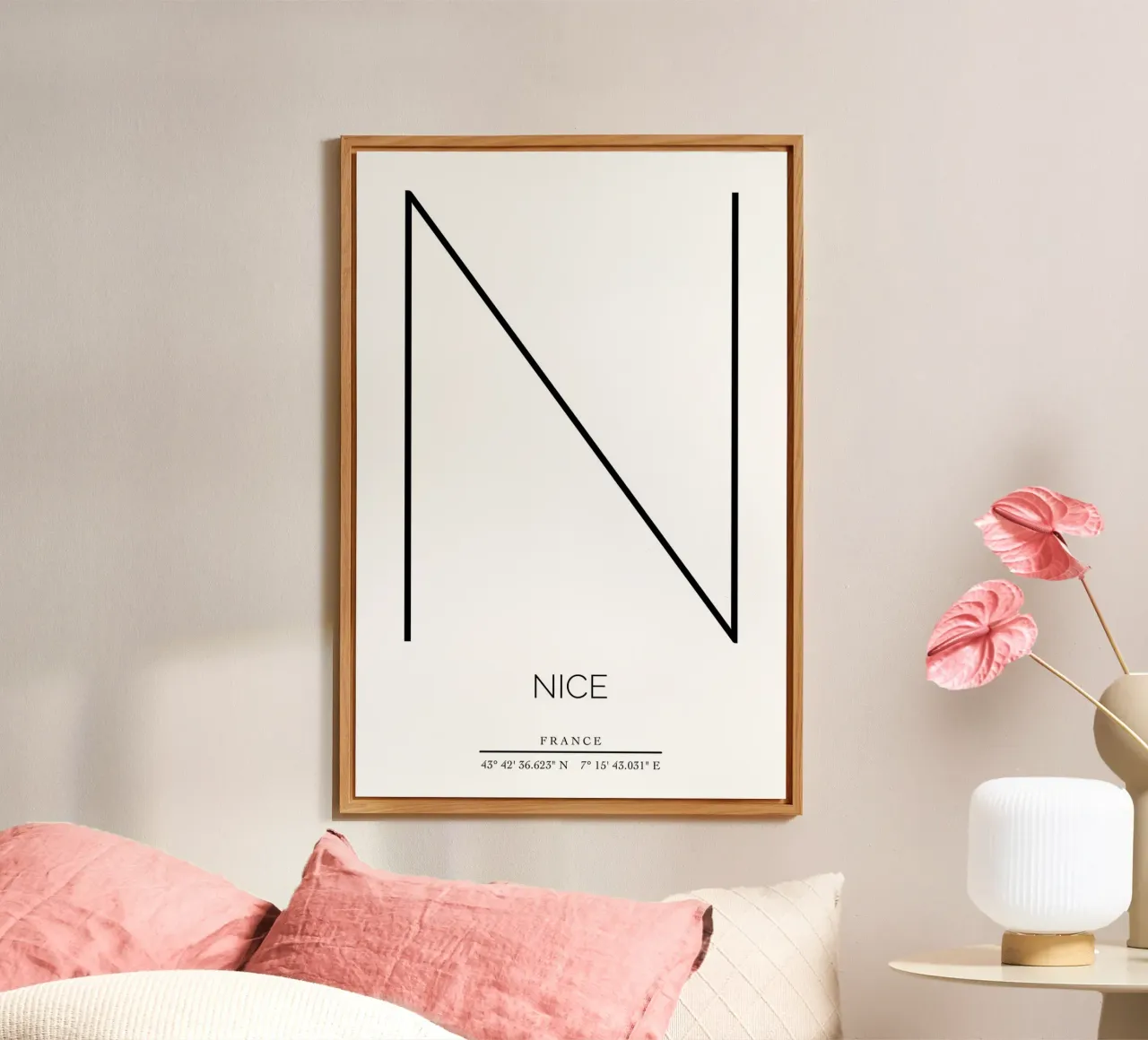 NICE - blanc alluminio dibond da CityLights