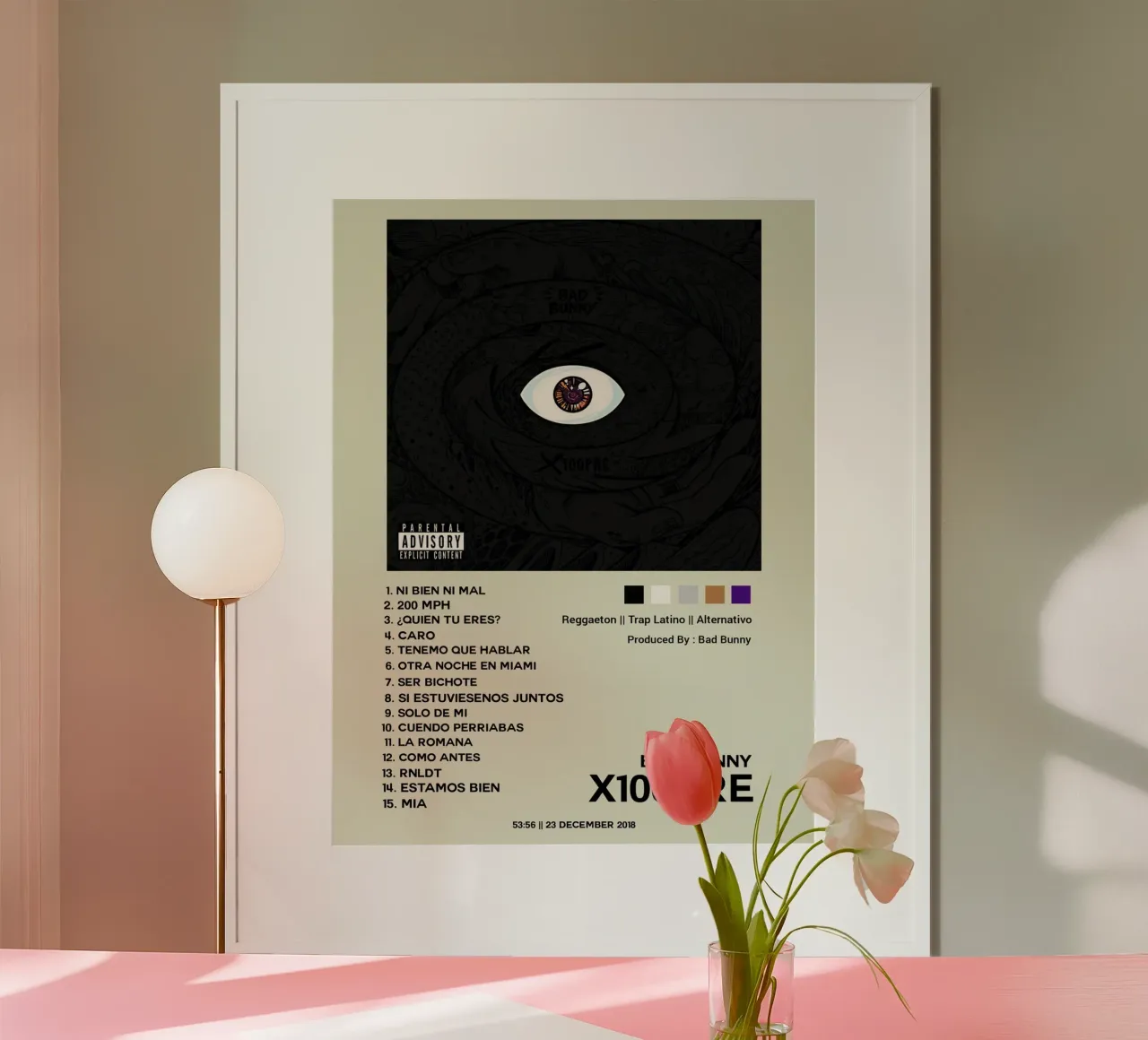 Bad Bunny X100PRE carta hahnemühle da Raptor 771