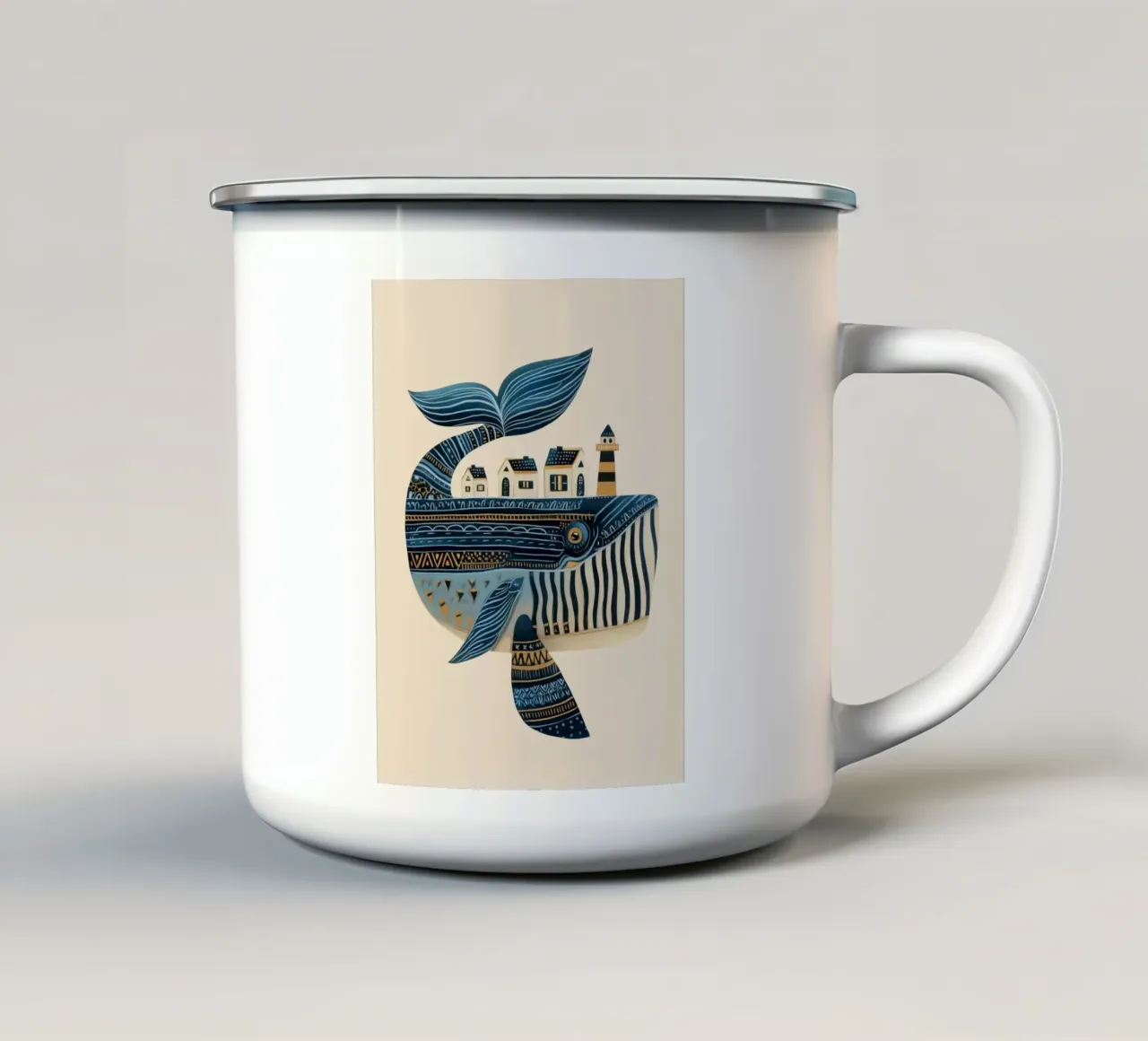 Ocean Village tazza in smalto da cityart