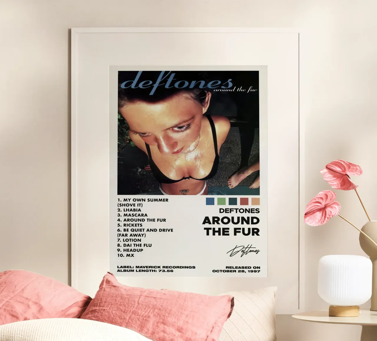 Deftones Around The Fur carta hahnemühle da Roronoa7