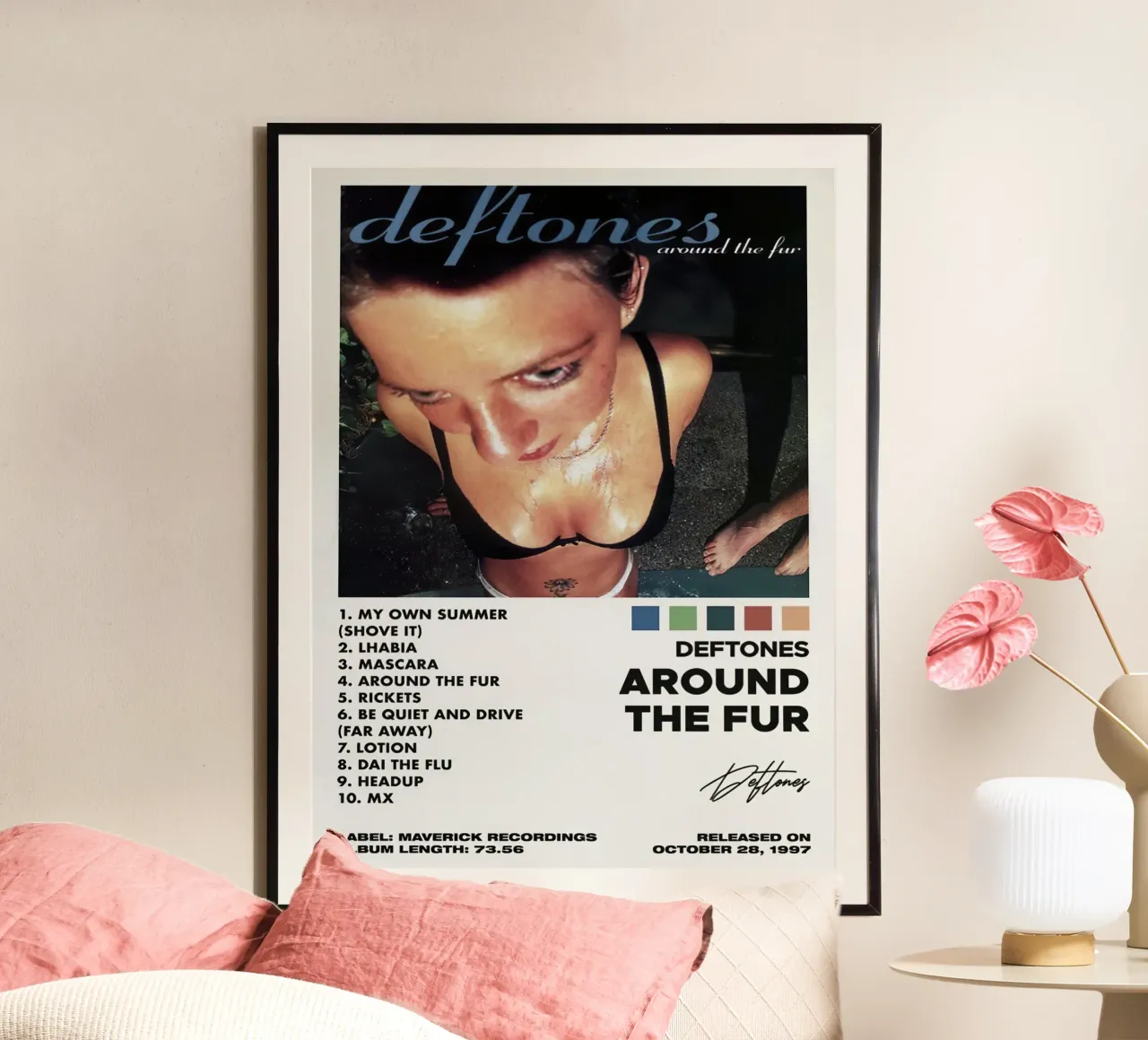 Deftones Around The Fur carta hahnemühle da Roronoa7