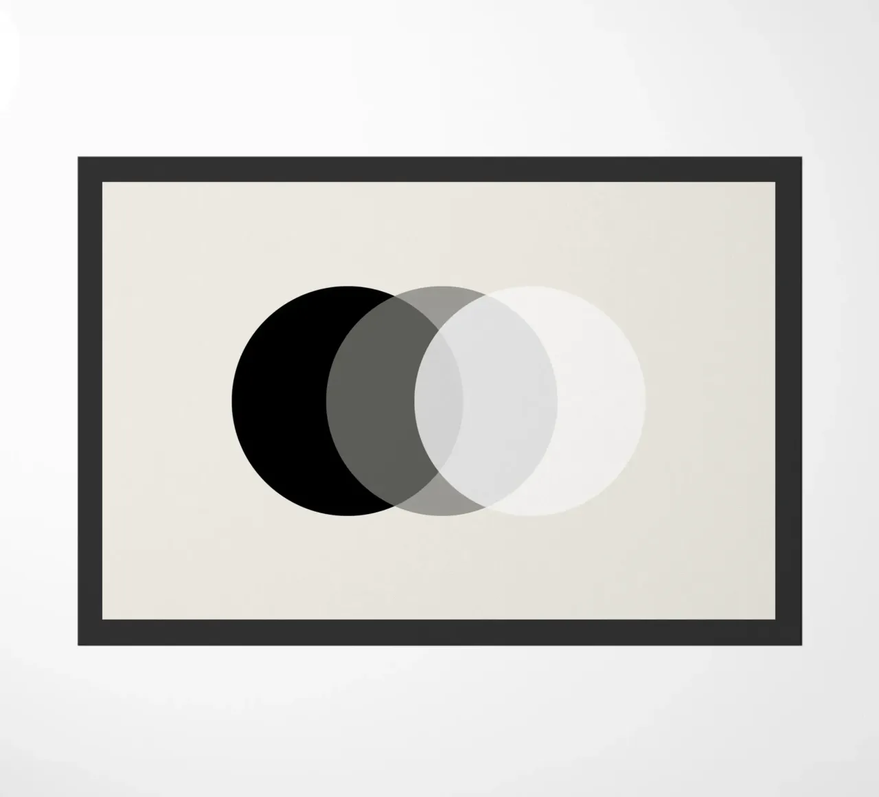 Orbit doormat by Rose Beck Art