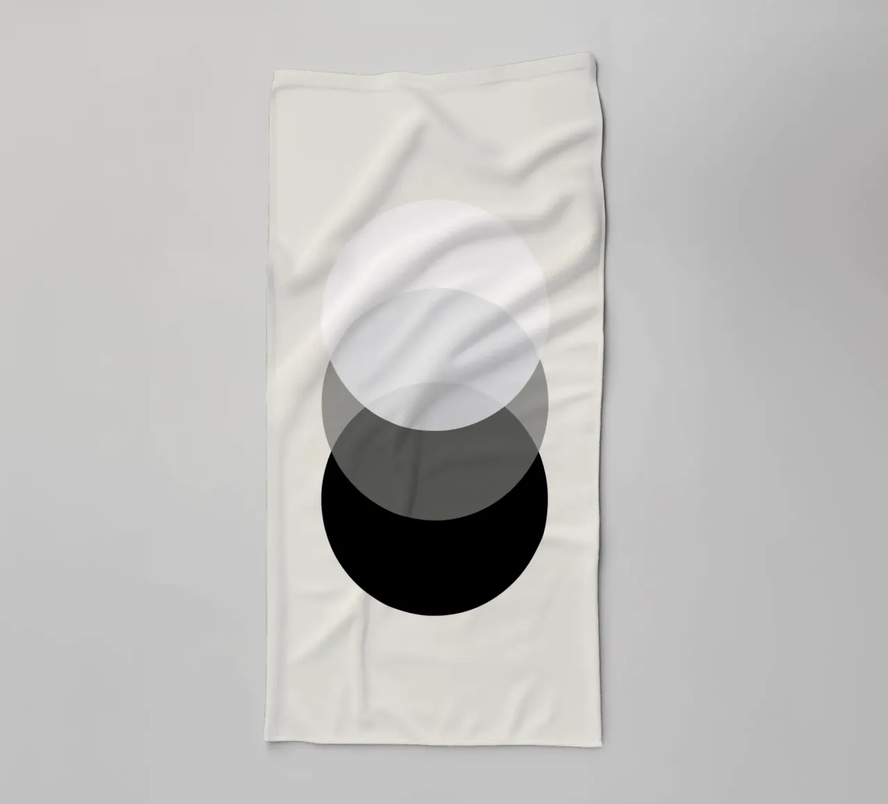 Orbit towel by Rose Beck Art