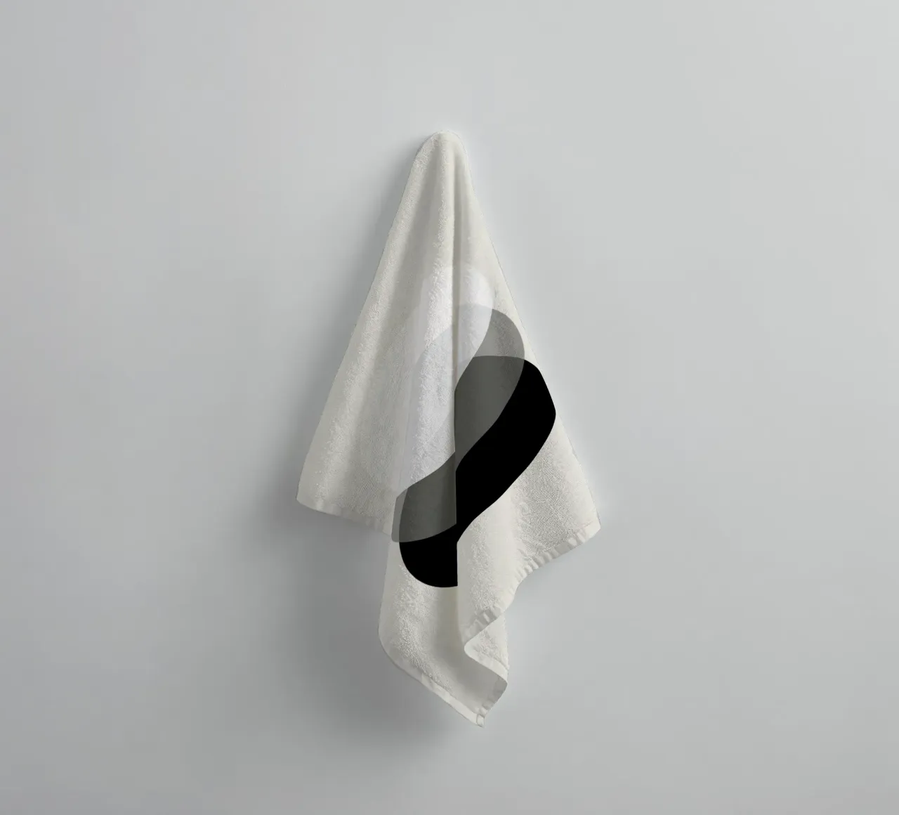 Orbit towel by Rose Beck Art