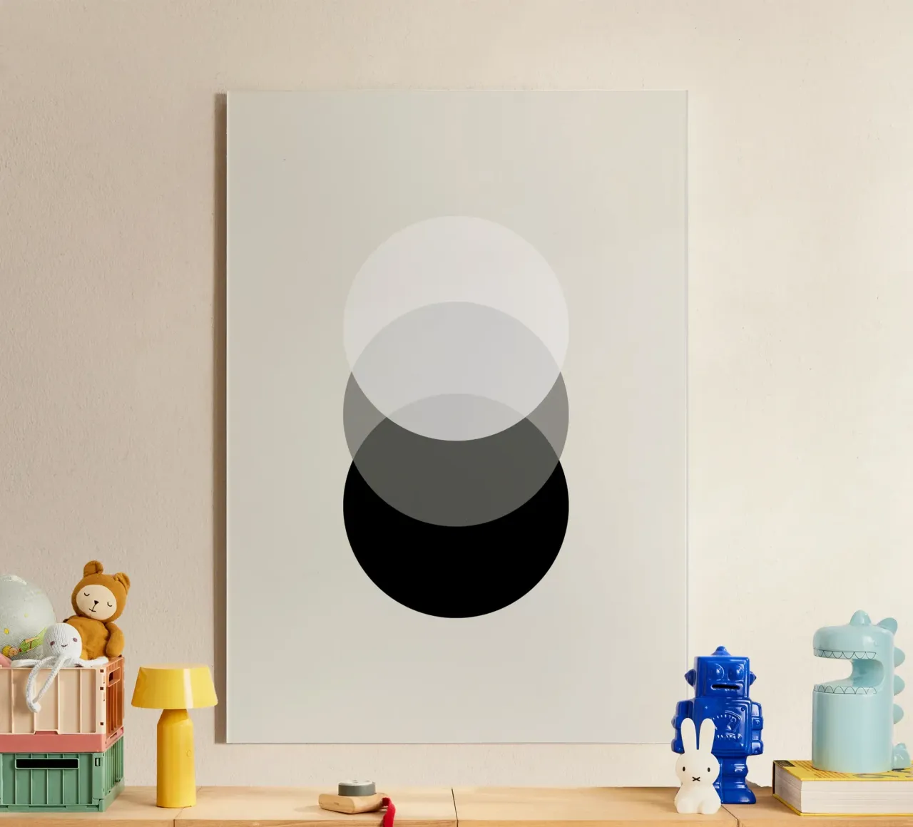 Orbit acrylic glass by Rose Beck Art