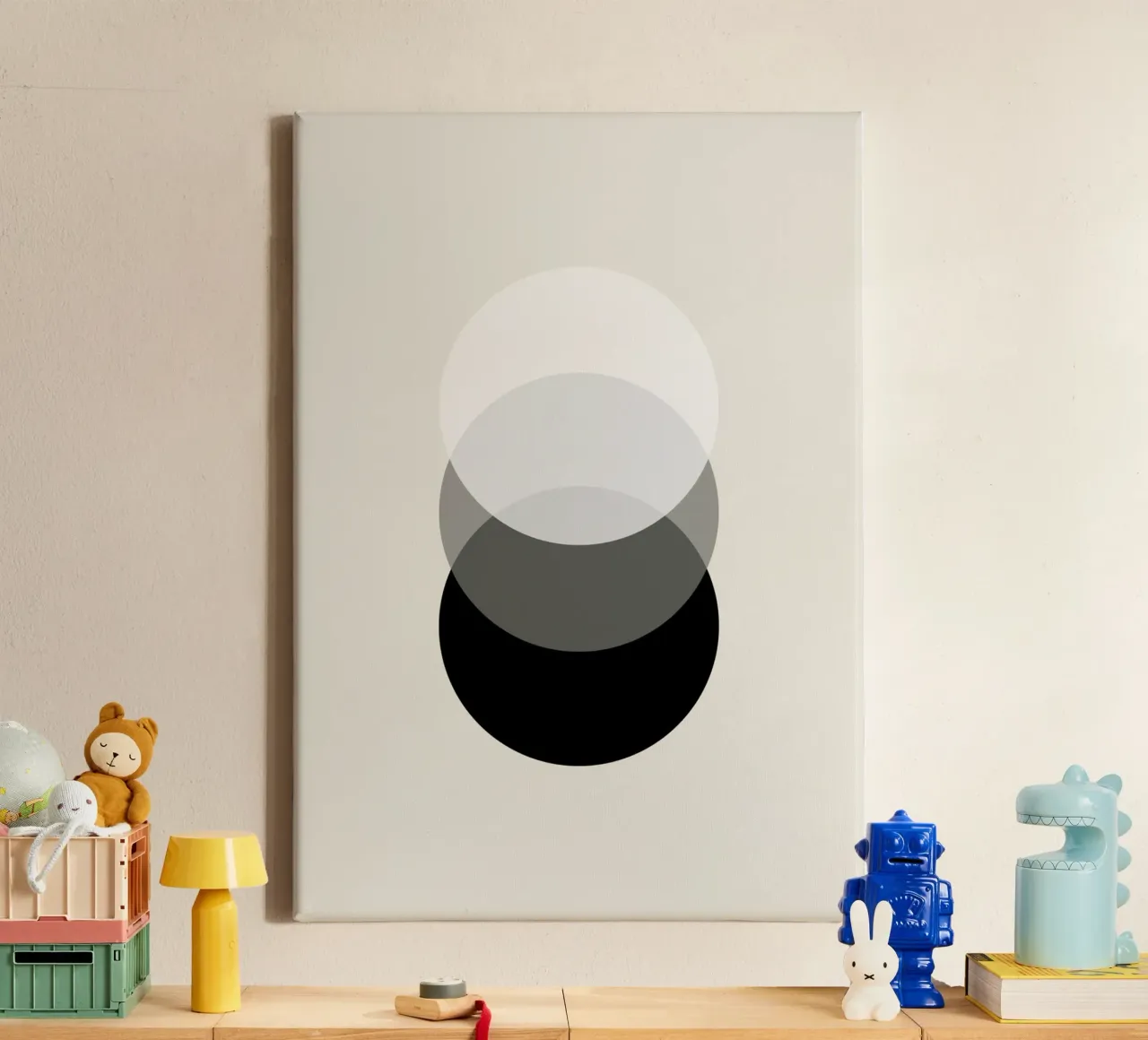 Orbit tela da Rose Beck Art