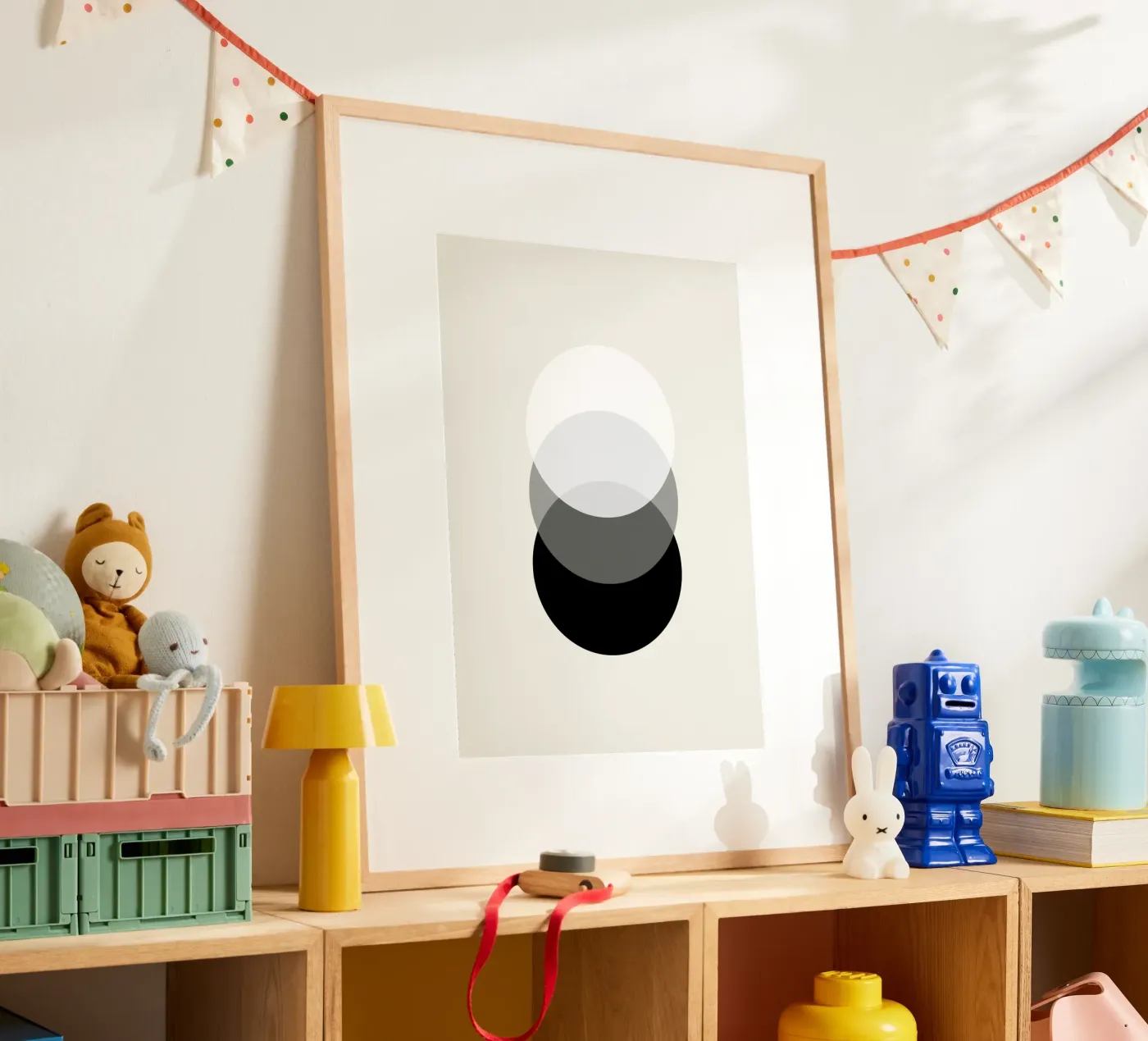 Orbit poster van Rose Beck Art