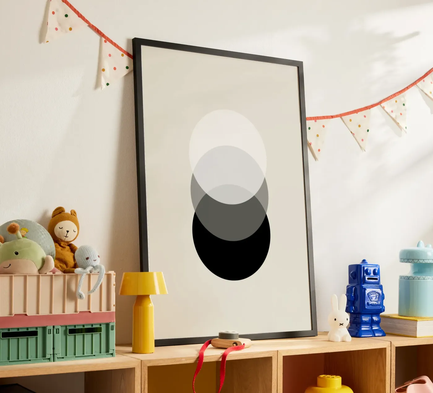 Orbit poster van Rose Beck Art