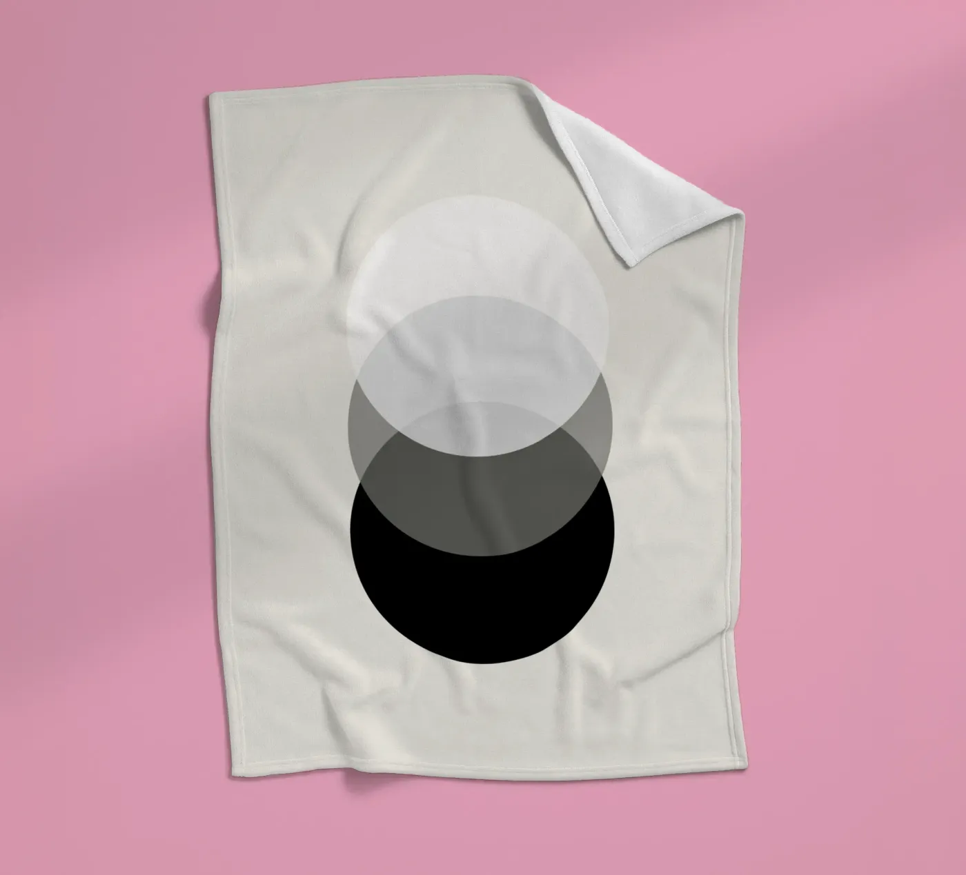 Orbit Fleecedecke von Rose Beck Art