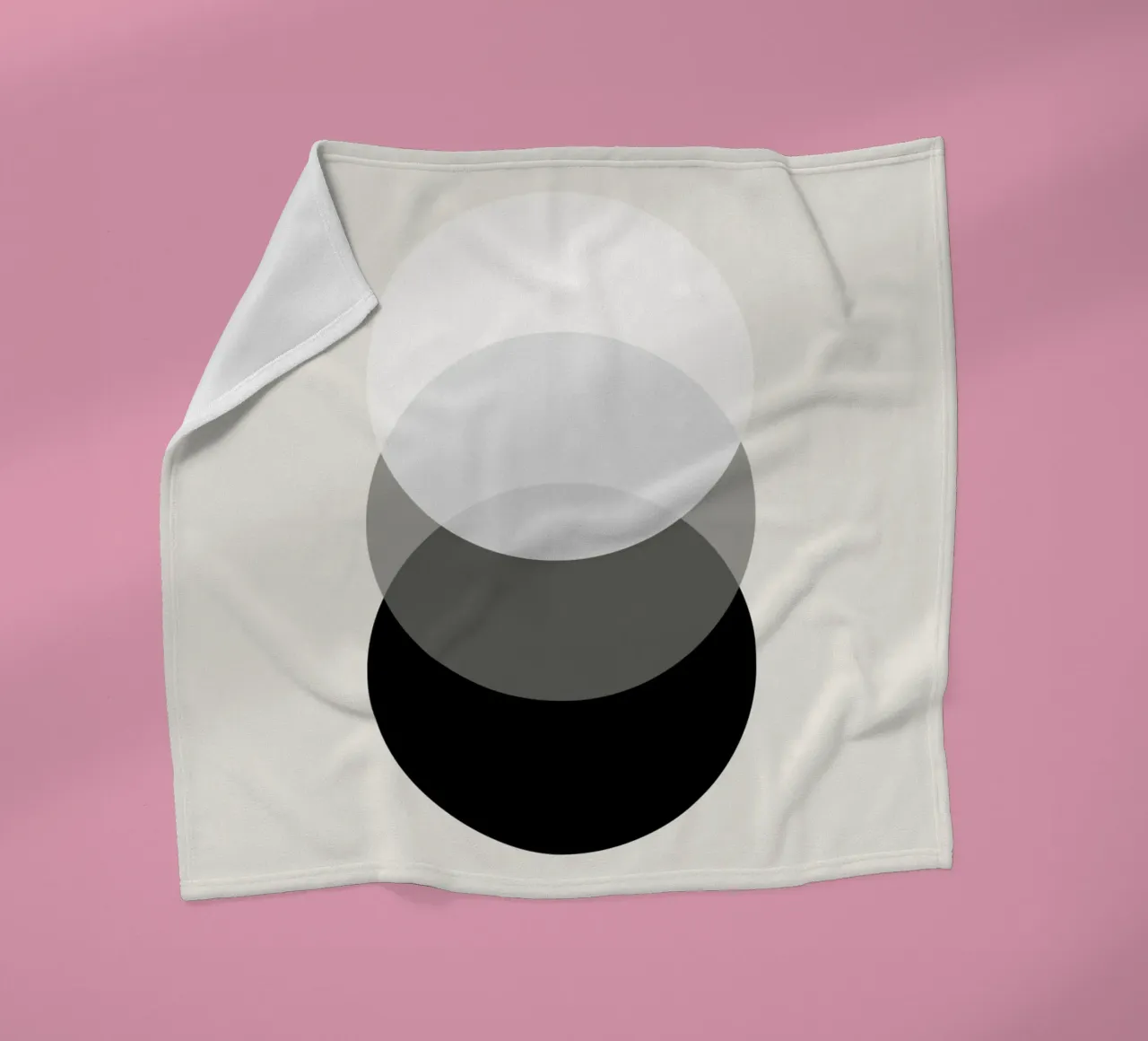 Orbit Fleecedecke von Rose Beck Art