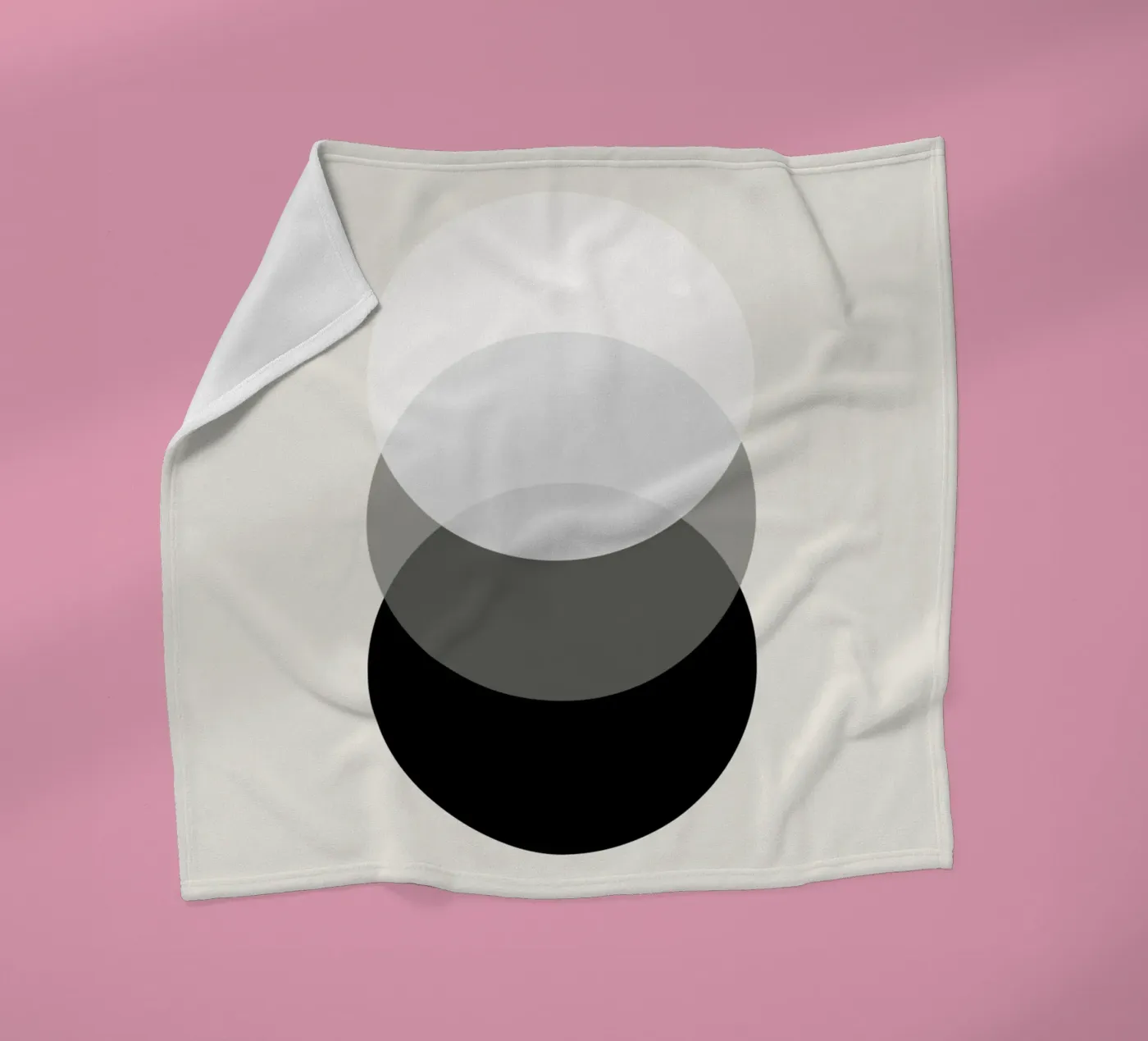 Orbit Fleecedecke von Rose Beck Art