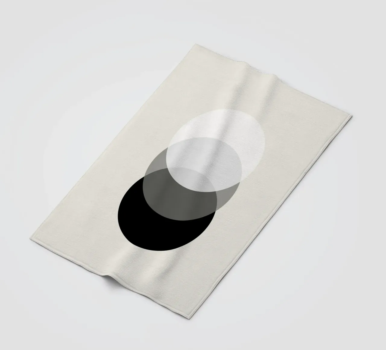 Orbit Fleecedecke von Rose Beck Art