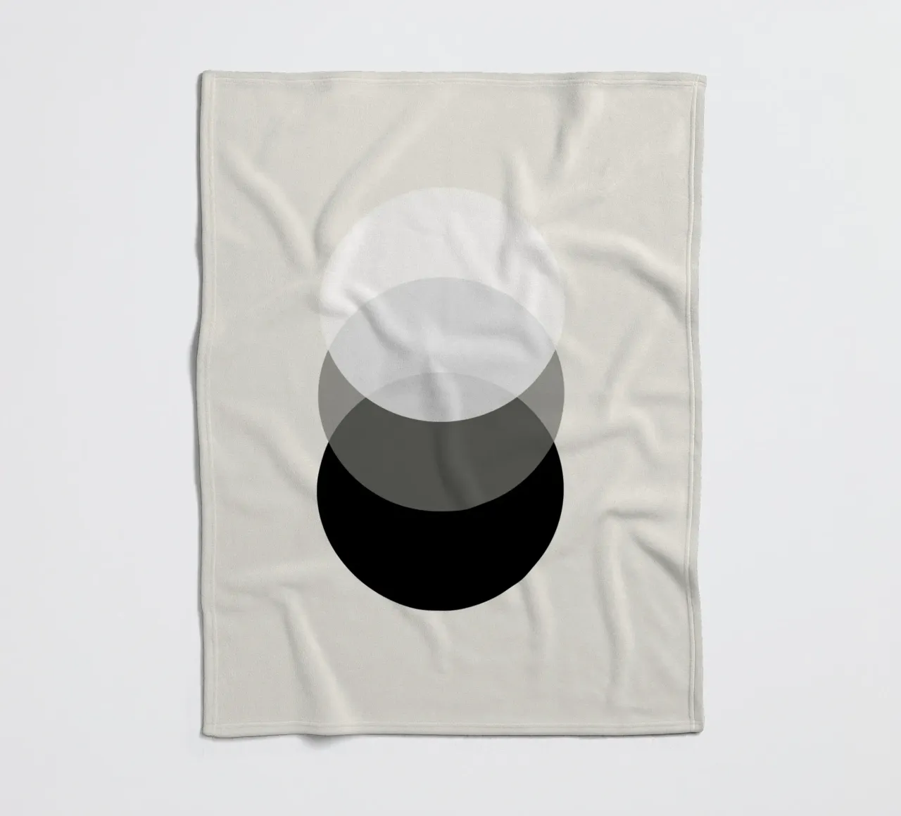 Orbit Fleecedecke von Rose Beck Art