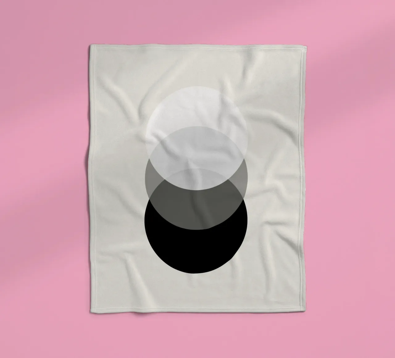 Orbit Fleecedecke von Rose Beck Art