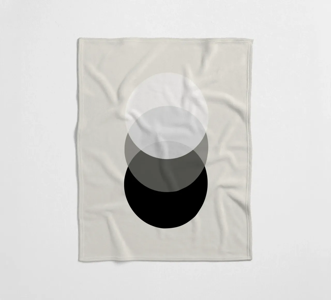 Orbit Fleecedecke von Rose Beck Art