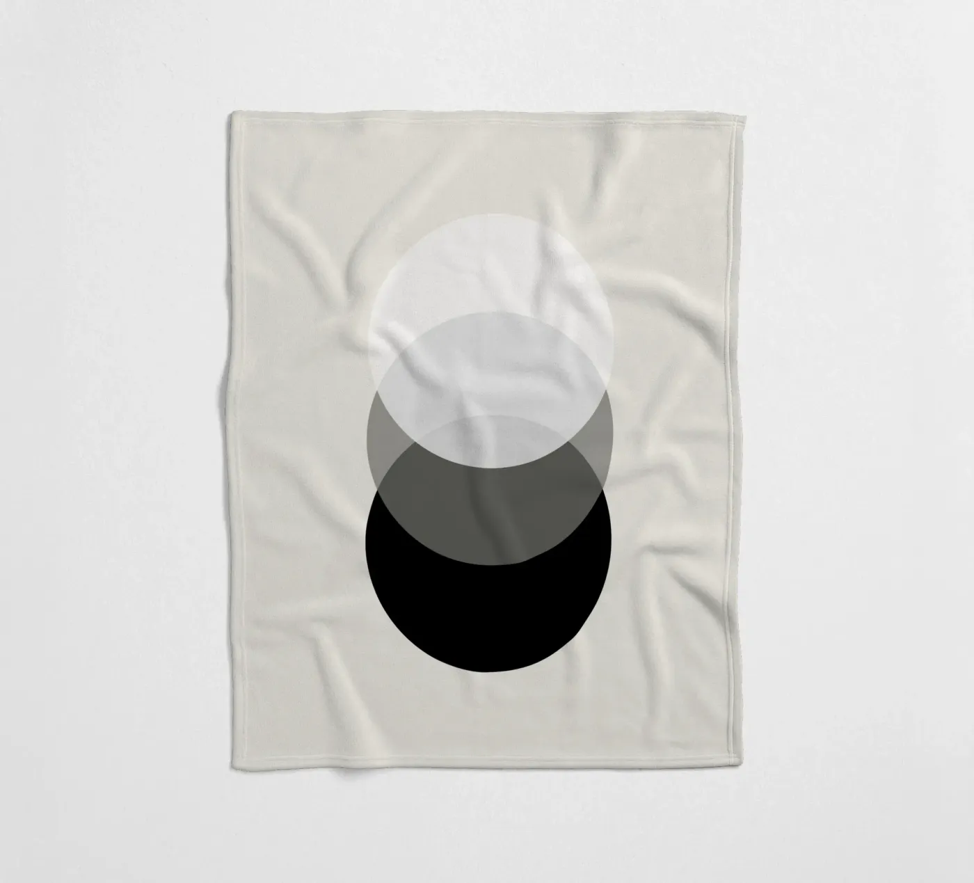 Orbit Fleecedecke von Rose Beck Art