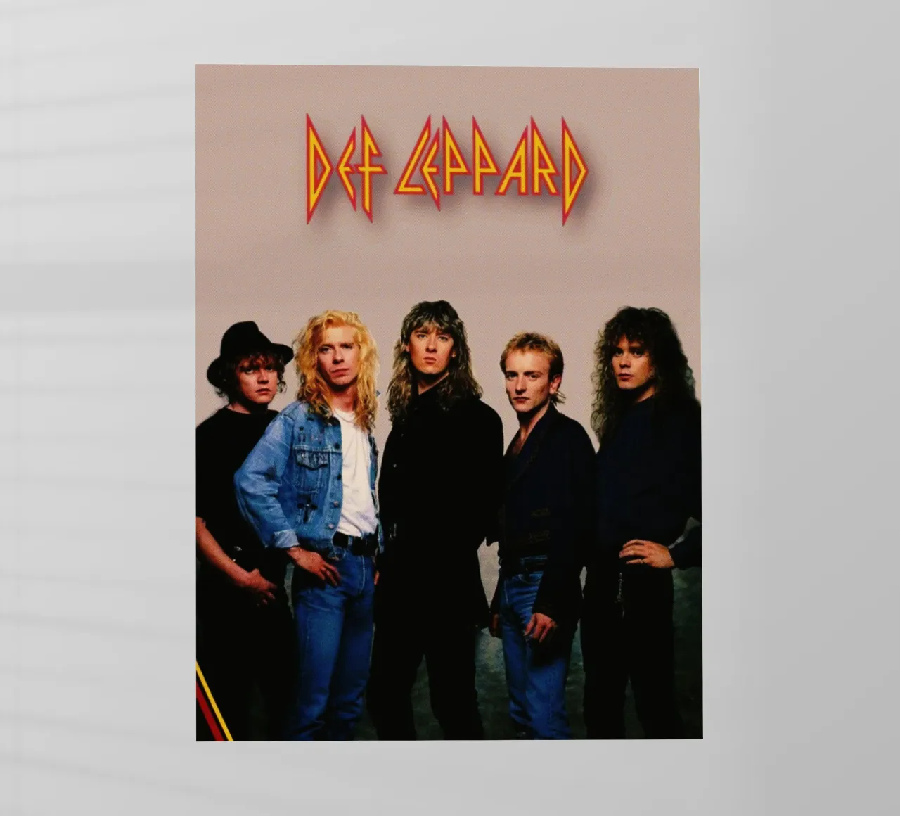 Def Leppard pellicola backlit da Torres 9