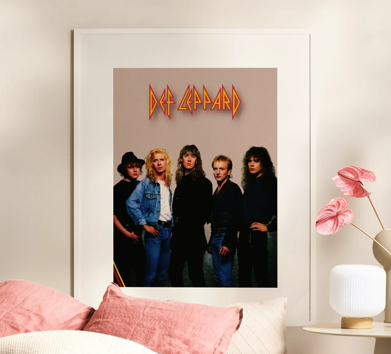 Def Leppard carta hahnemühle da Torres 9