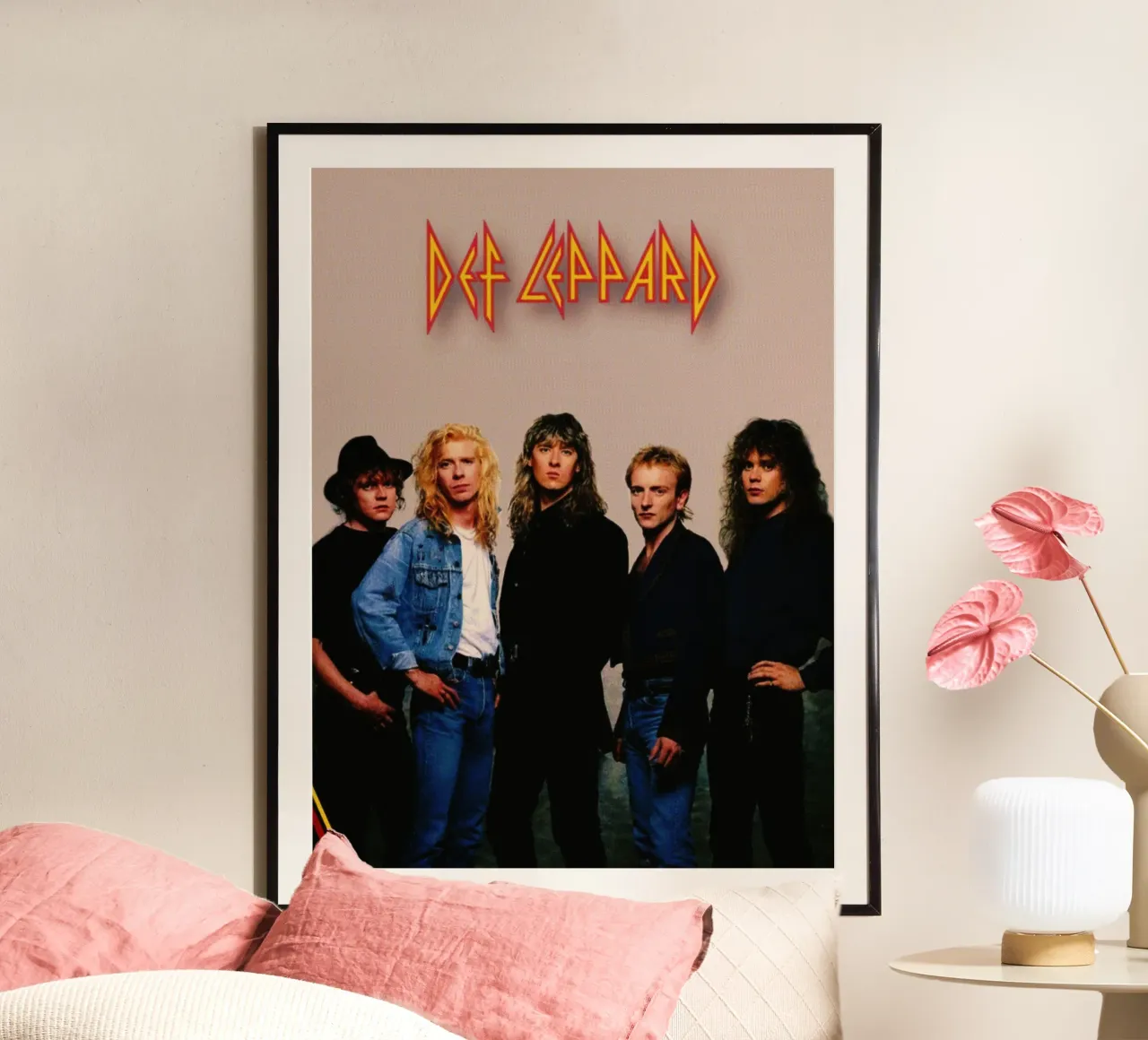 Def Leppard carta hahnemühle da Torres 9