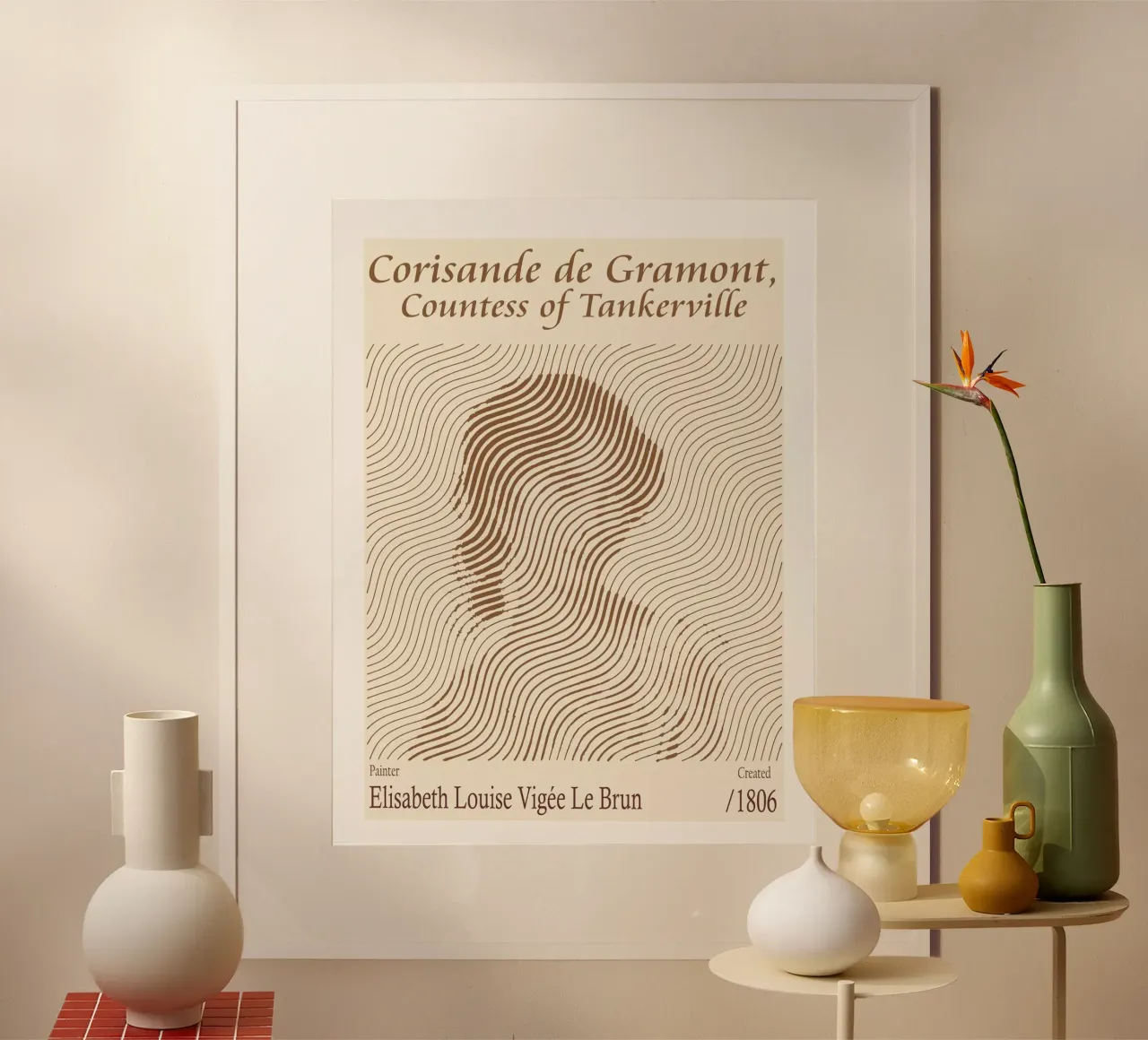 Corisande de Gramont, contessa di Tankerville poster da Doa Project