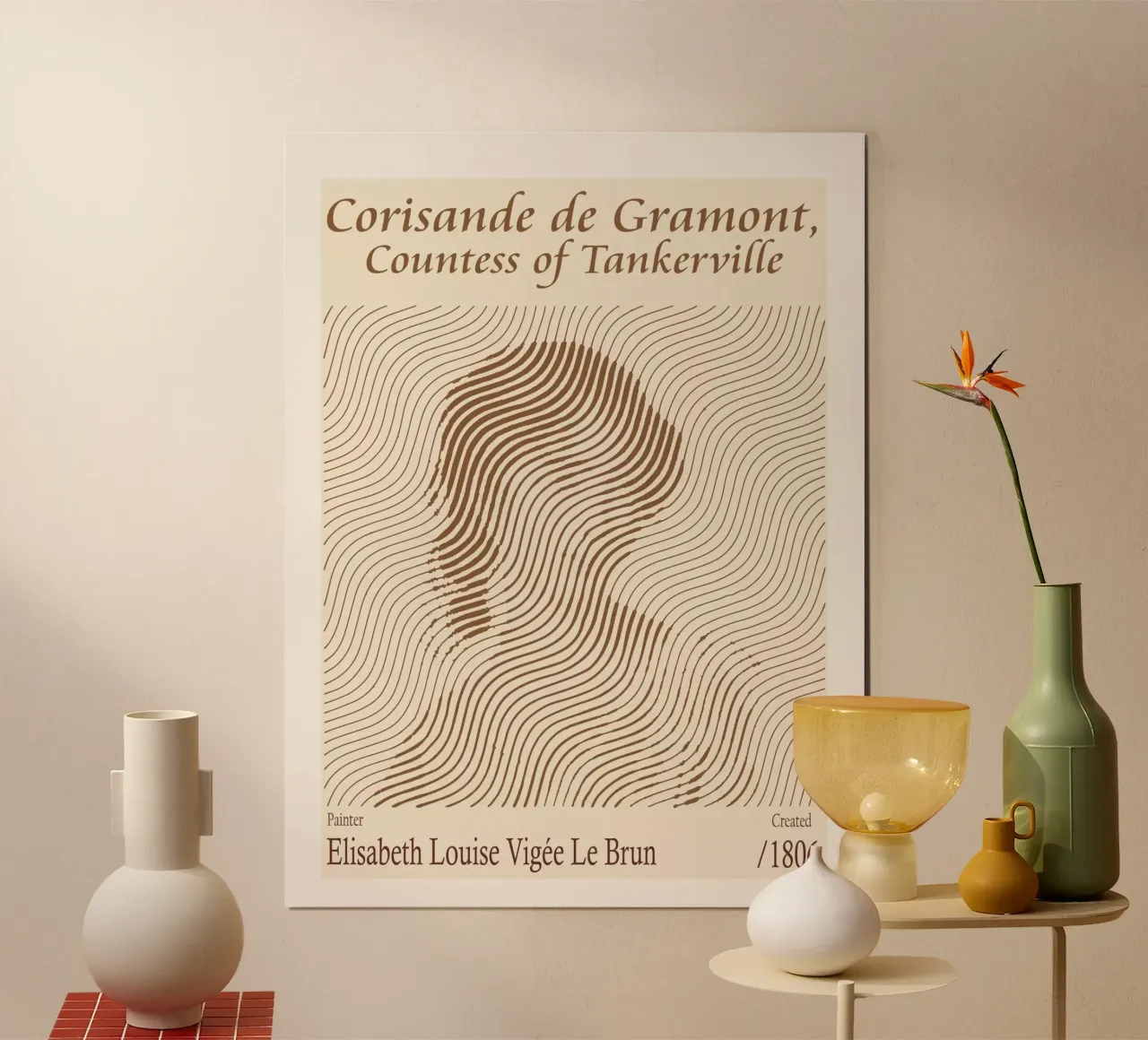 Corisande de Gramont, contessa di Tankerville poster da Doa Project