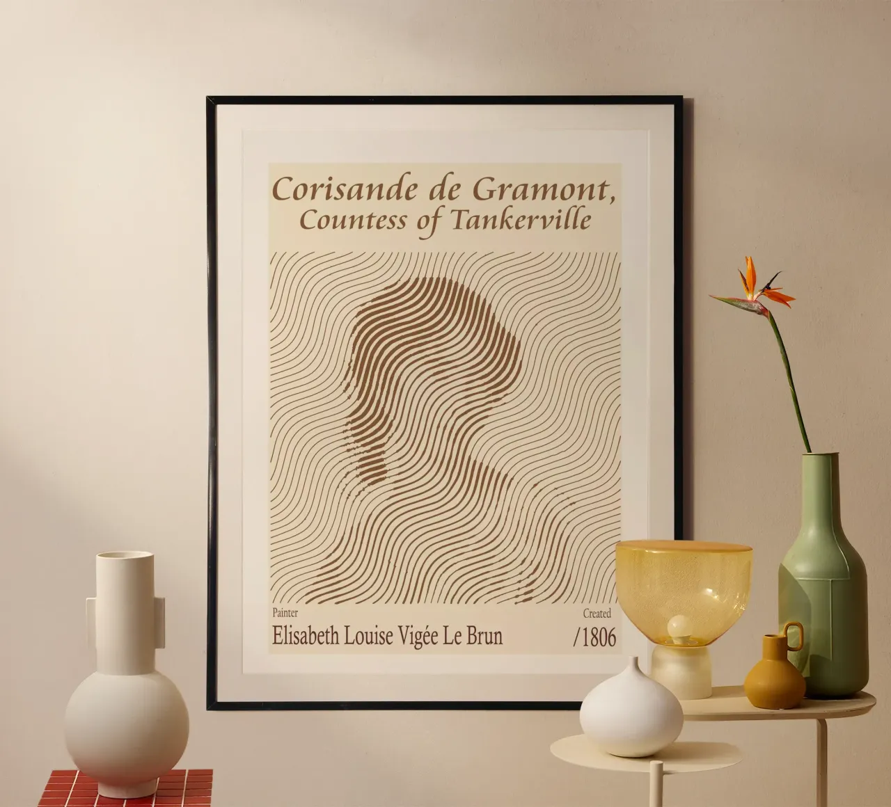 Corisande de Gramont, contessa di Tankerville poster da Doa Project