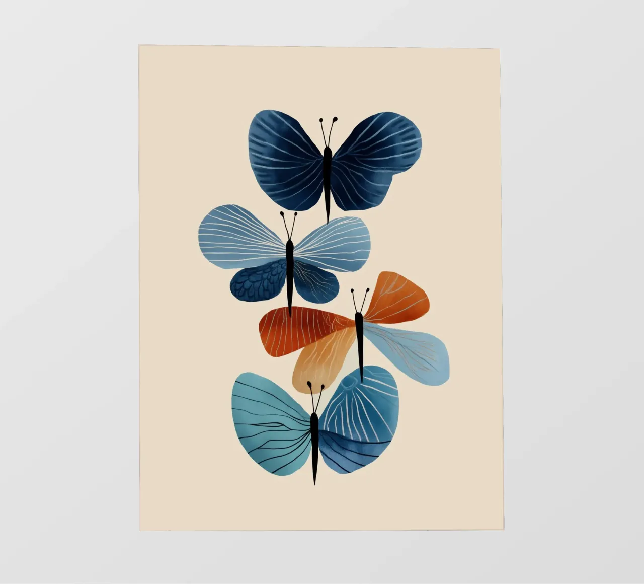 Butterflies in Bloom telo in pvc da cityart