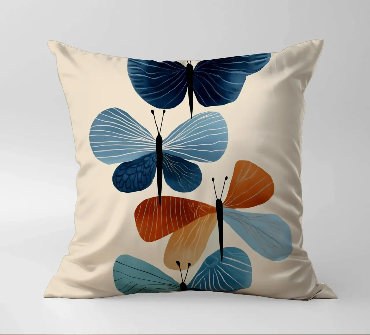 Butterflies in Bloom cuscino da cityart