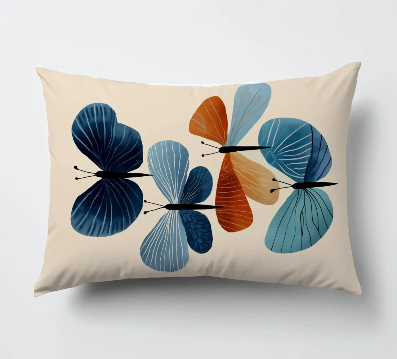 Butterflies in Bloom cuscino da cityart