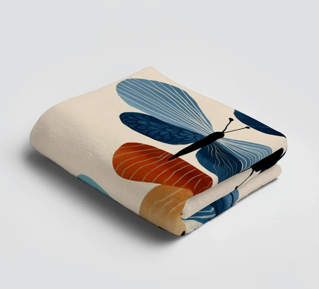 Butterflies in Bloom asciugamano da bagno da cityart
