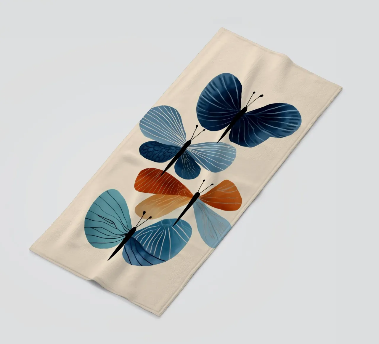 Butterflies in Bloom telo mare da cityart