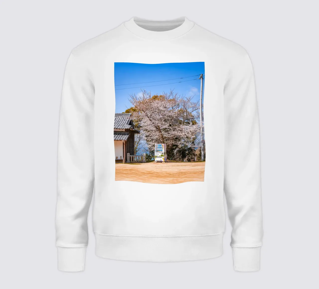 Distributore automatico di templi giapponesi felpa da Marcel Bisig