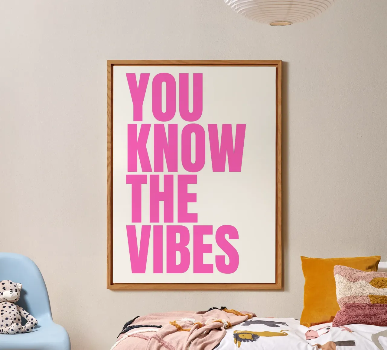 You Know The Vibes alluminio dibond da LisaArtes