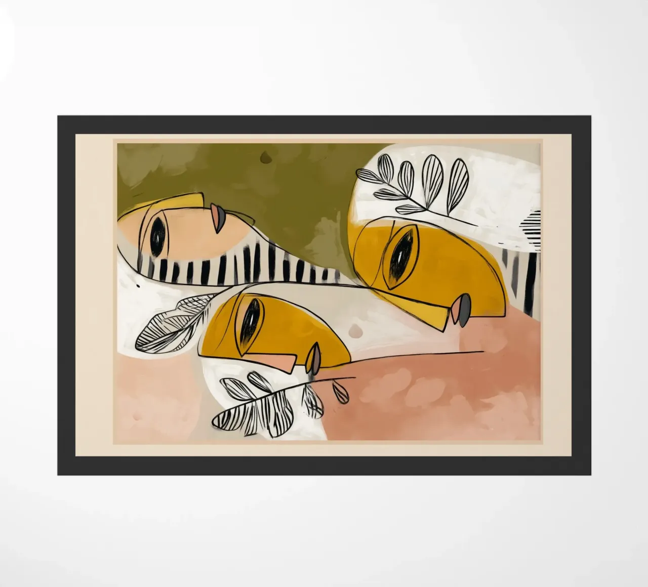 Faces of the Garden zerbino da cityart