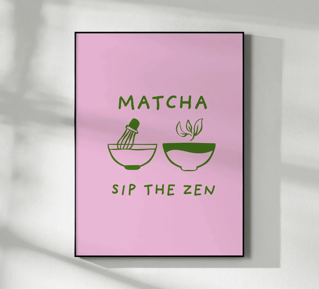 Matcha - Sip the Zen plexiglass da HummelBär
