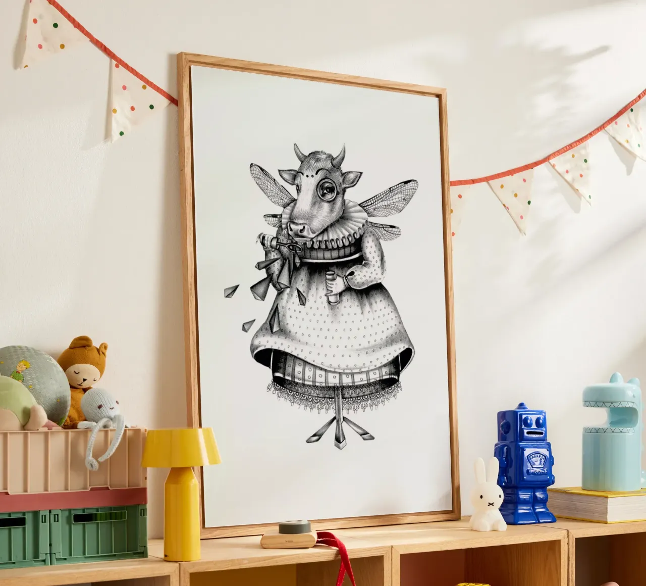 Cow plexiglass da Maria Vdovichenko