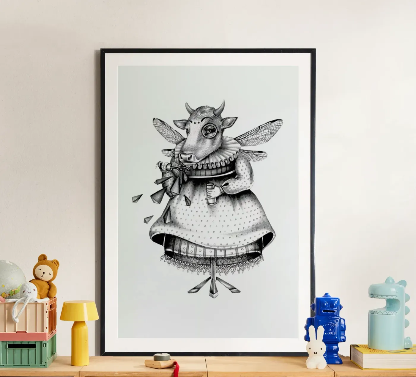 Cow poster da Maria Vdovichenko