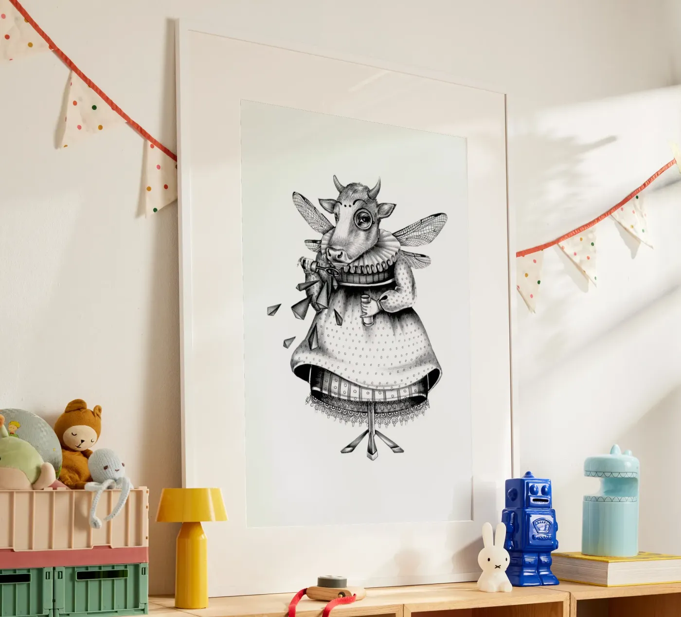 Cow poster da Maria Vdovichenko