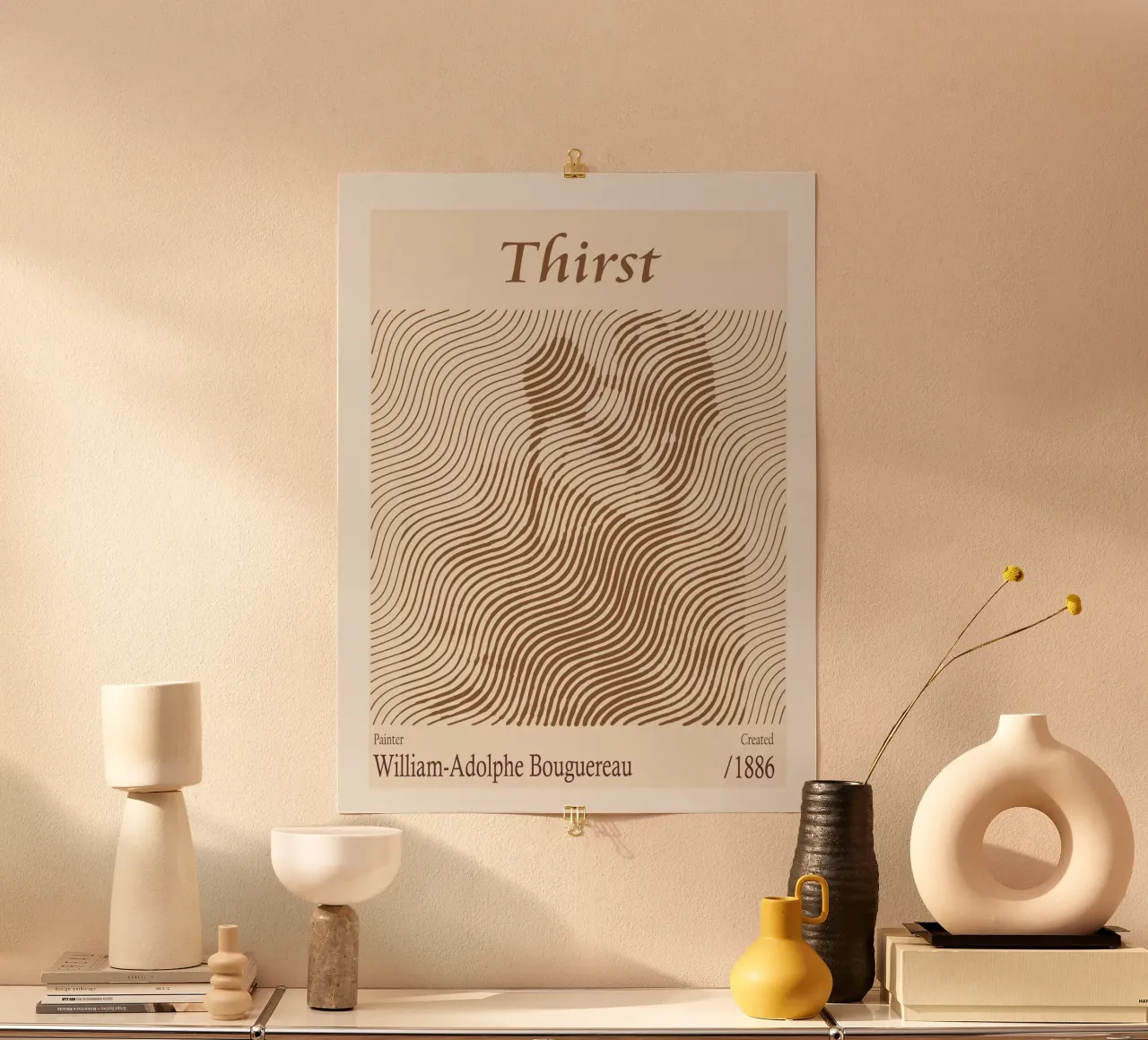 Sete - William-Adolphe Bouguereau poster da Doa Project