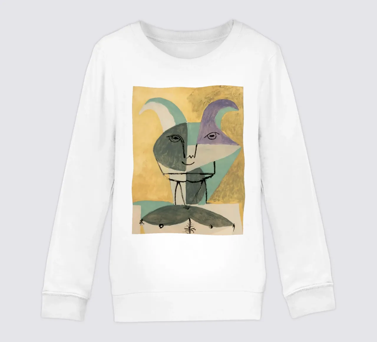 fauna sculpture picasso felpa bambino da eternal nino