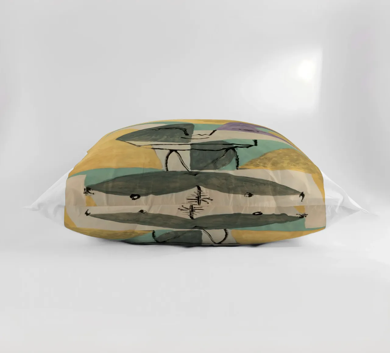 fauna sculpture picasso cuscino da eternal nino
