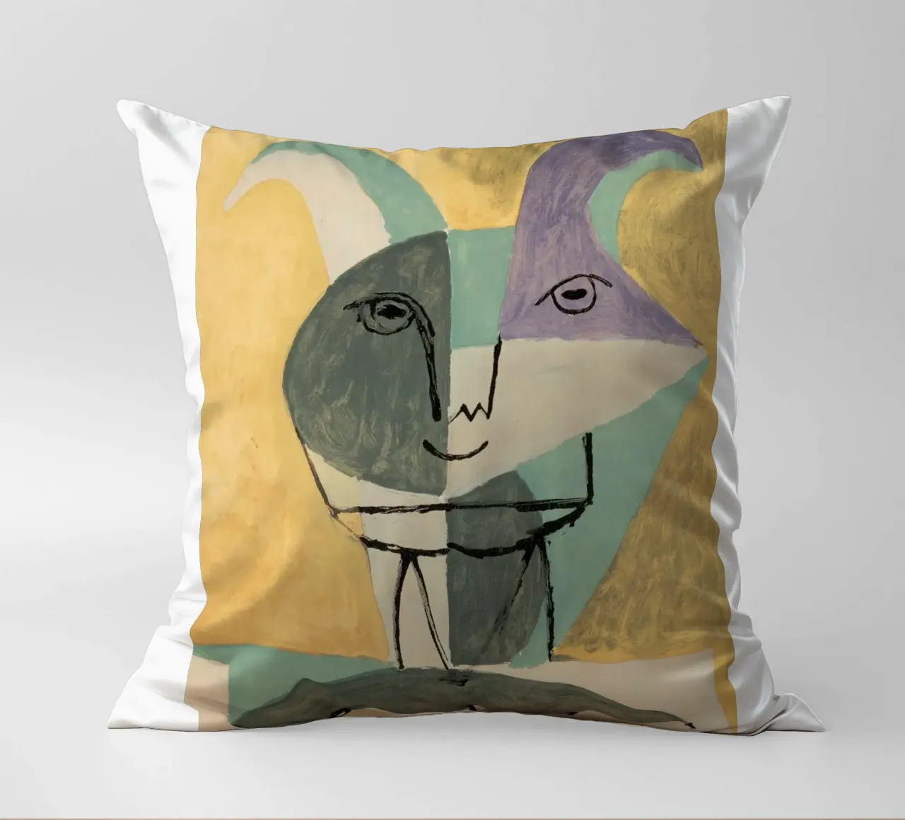 fauna sculpture picasso cuscino da eternal nino