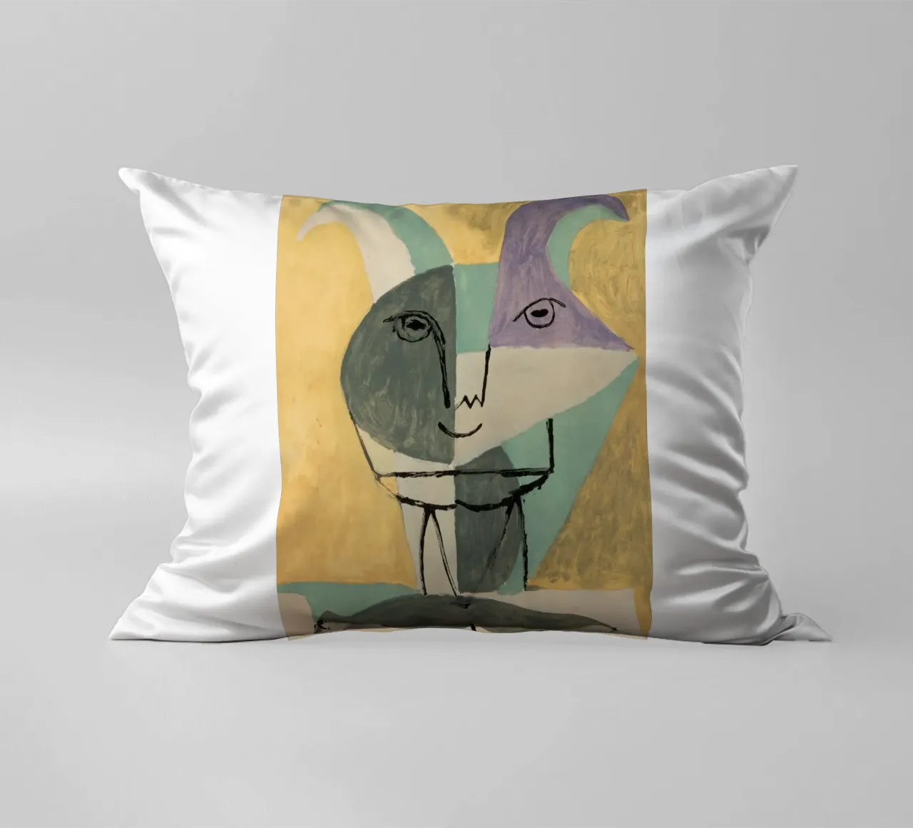fauna sculpture picasso cuscino da eternal nino