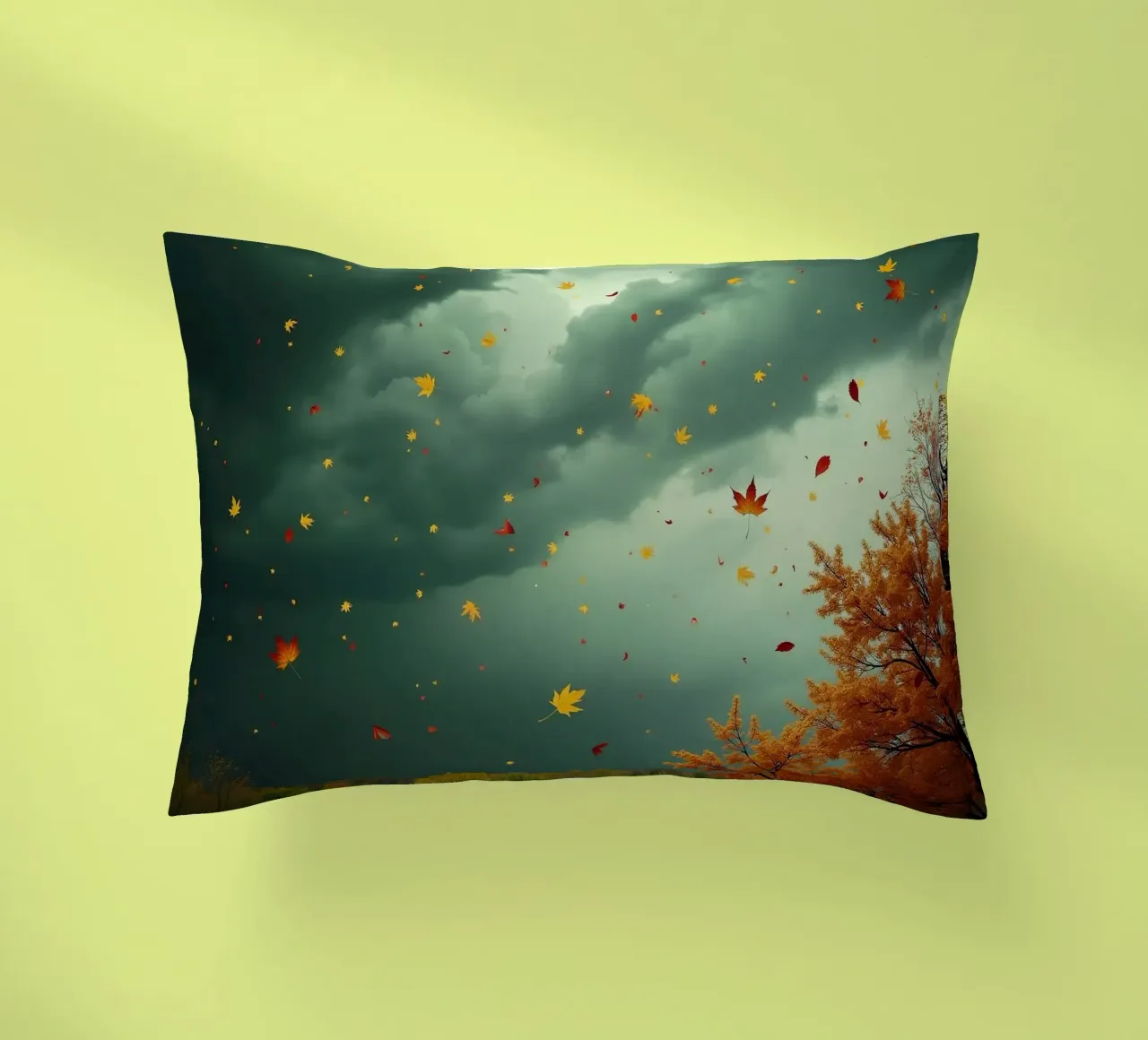 Tempesta d'autunno_1 cuscino da Fantasie & Mystikwelten by LK