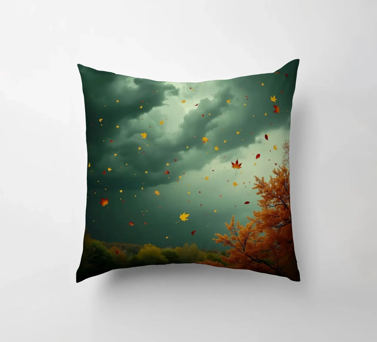 Tempesta d'autunno_1 cuscino da Fantasie & Mystikwelten by LK