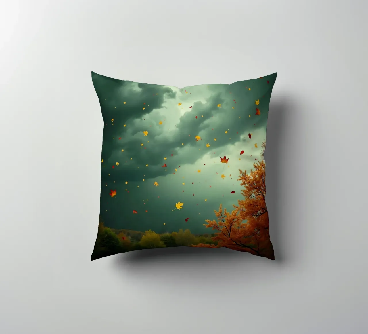 Tempesta d'autunno_1 cuscino da Fantasie & Mystikwelten by LK